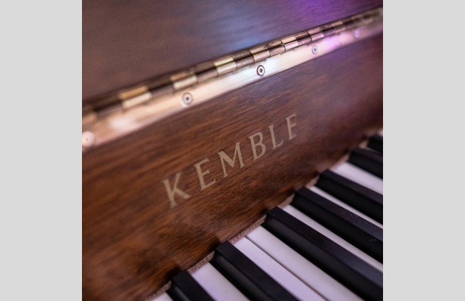 Used Kemble Mahogany Mini Compact Upright Piano - All Inclusive Premium Package (SN:216612) - Image 6